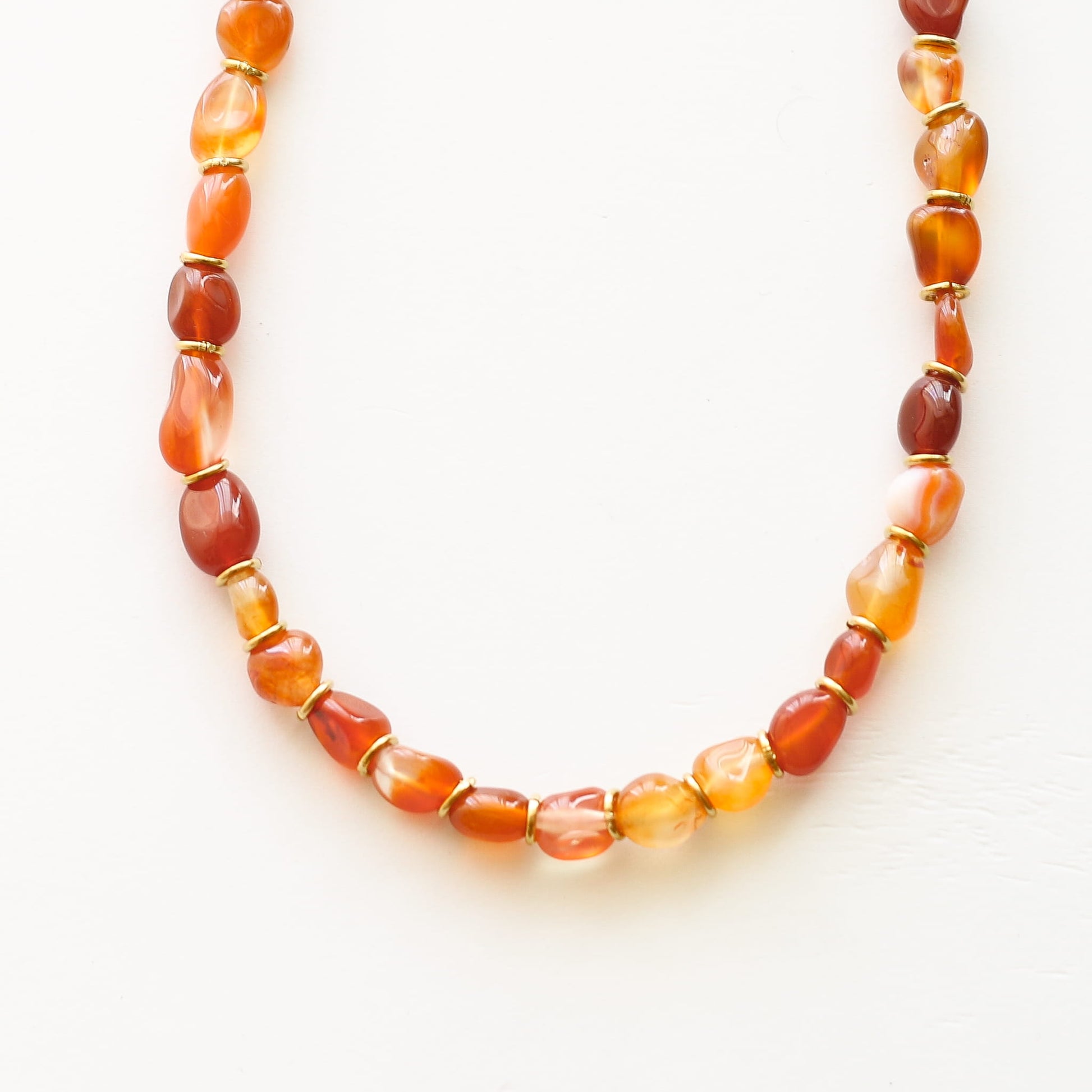 Collier Cornaline pierre