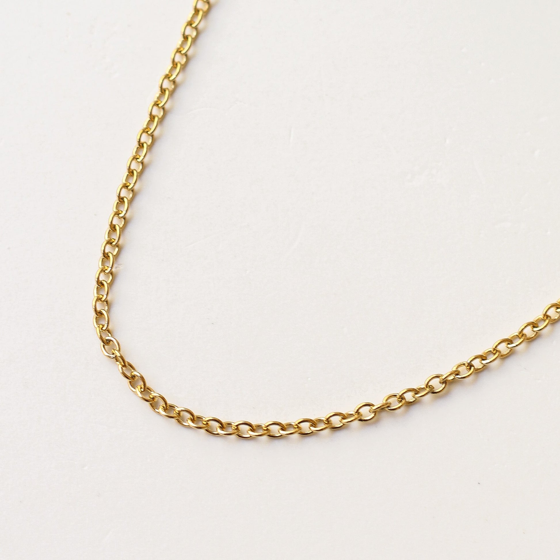 Collier à personnaliser - Chaîne fine large - Mahny Jewelry