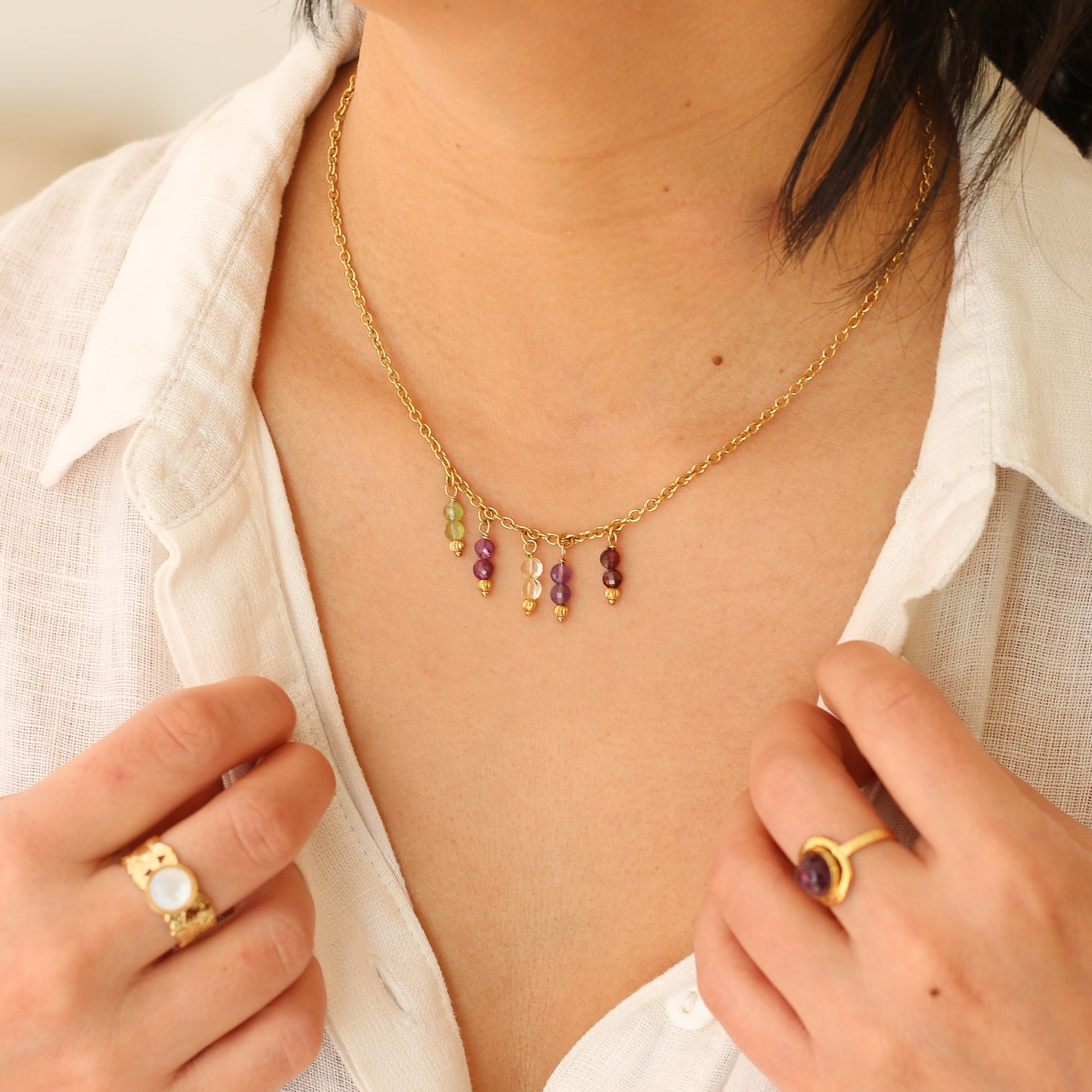Collier à personnaliser - Chaîne fine large - Mahny Jewelry