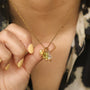 Pendentif charm’s Plaque lettre - Mahny Jewelry
