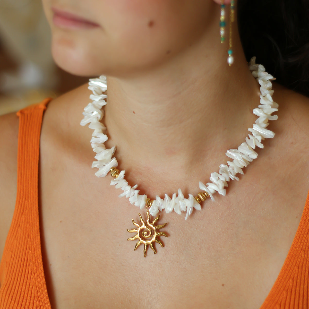 Collier Nacre Soleil