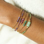 Bracelet chaîne Améthyste - Mahny Jewelry