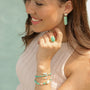 bague amazonite grande pierre femme création