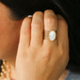 bague nacre vague bijou lithothérapie vertu