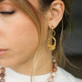 boucles d'oreilles montées à la main à Paris en or