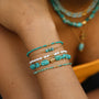 Bracelet en amazonite, bijou femme.