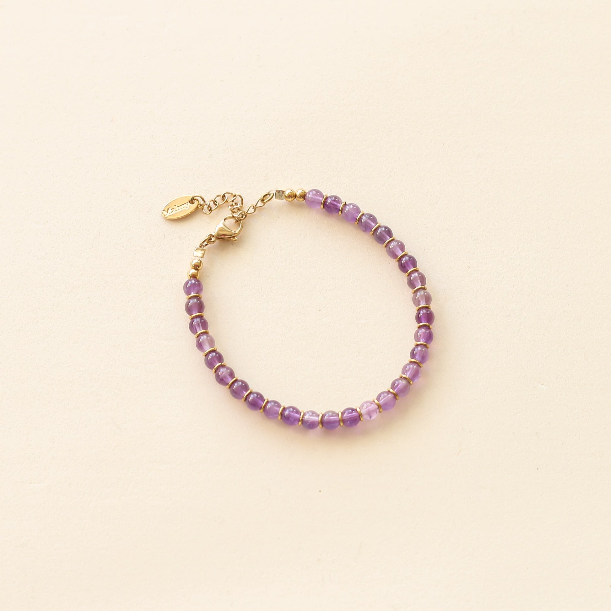 Bracelet Billie Améthyste le bracelet basique essentiel