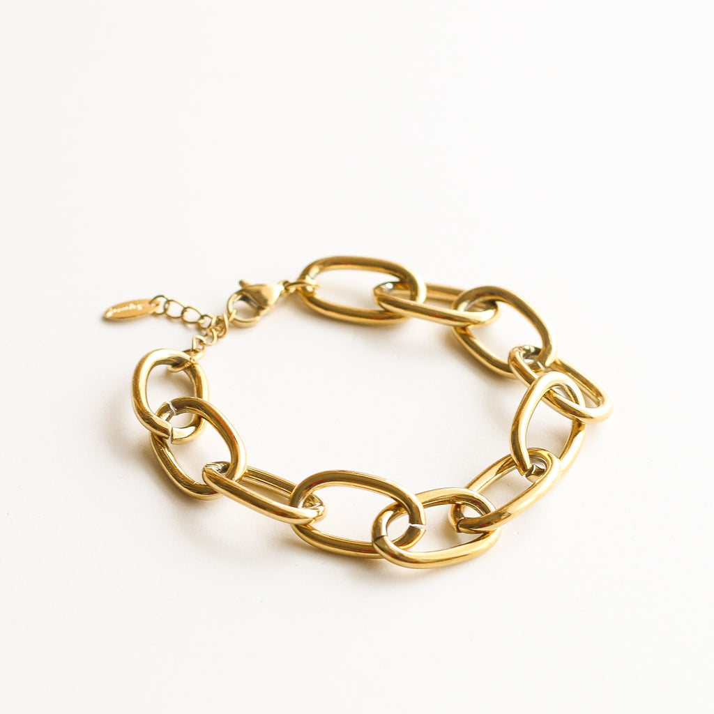 bracelet femme cadeau chaîne doré