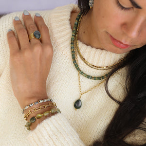 Bracelet en Chaîne à maille Trombone 