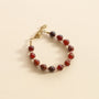 Bracelet Billie Grenat Orangé le bijou pour votre femme