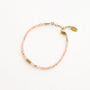 Bracelet en pierre de soleil, bijou femme.