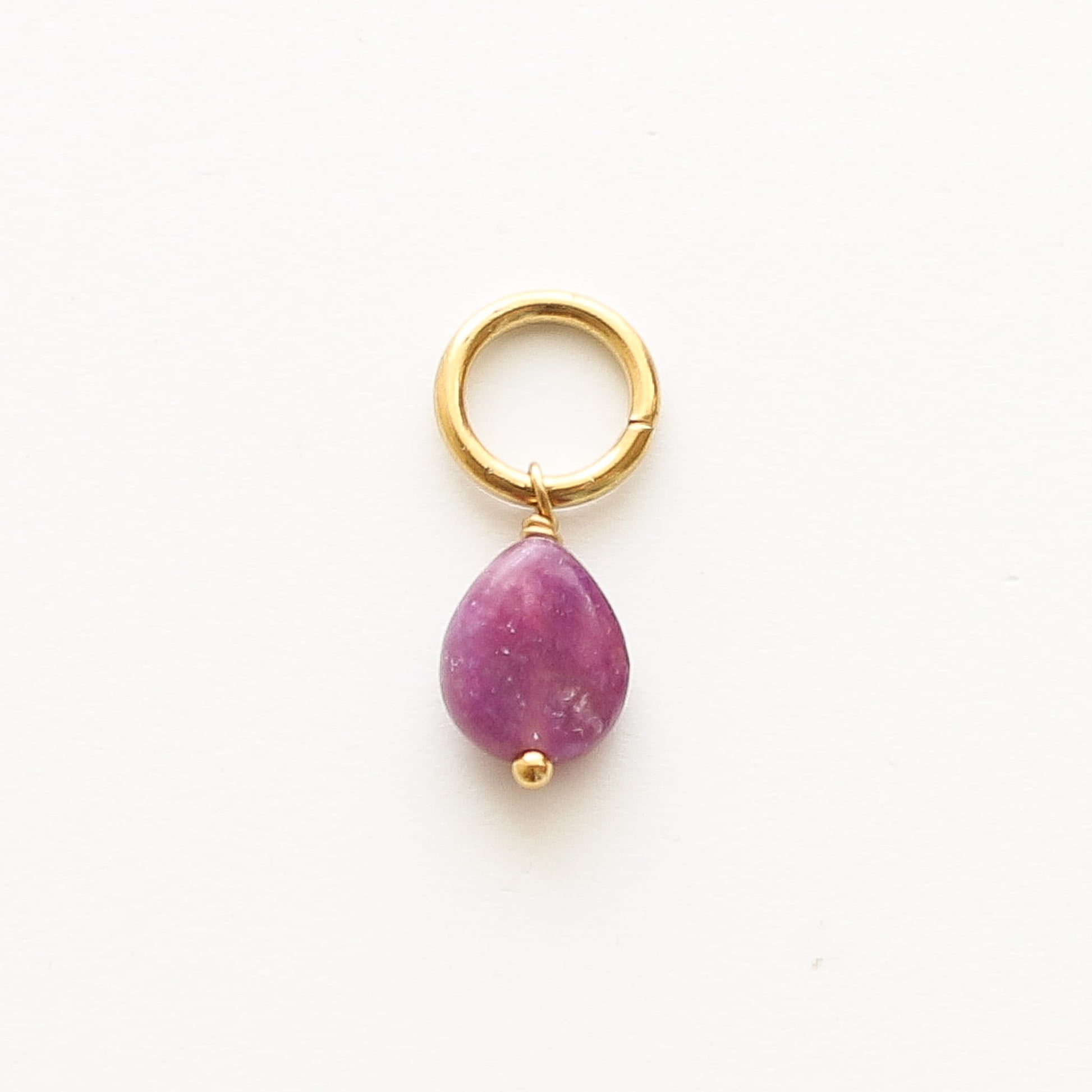 Gri-gris pour collier modulable, détail de la composition, Mahny bijoux pierres naturelles.