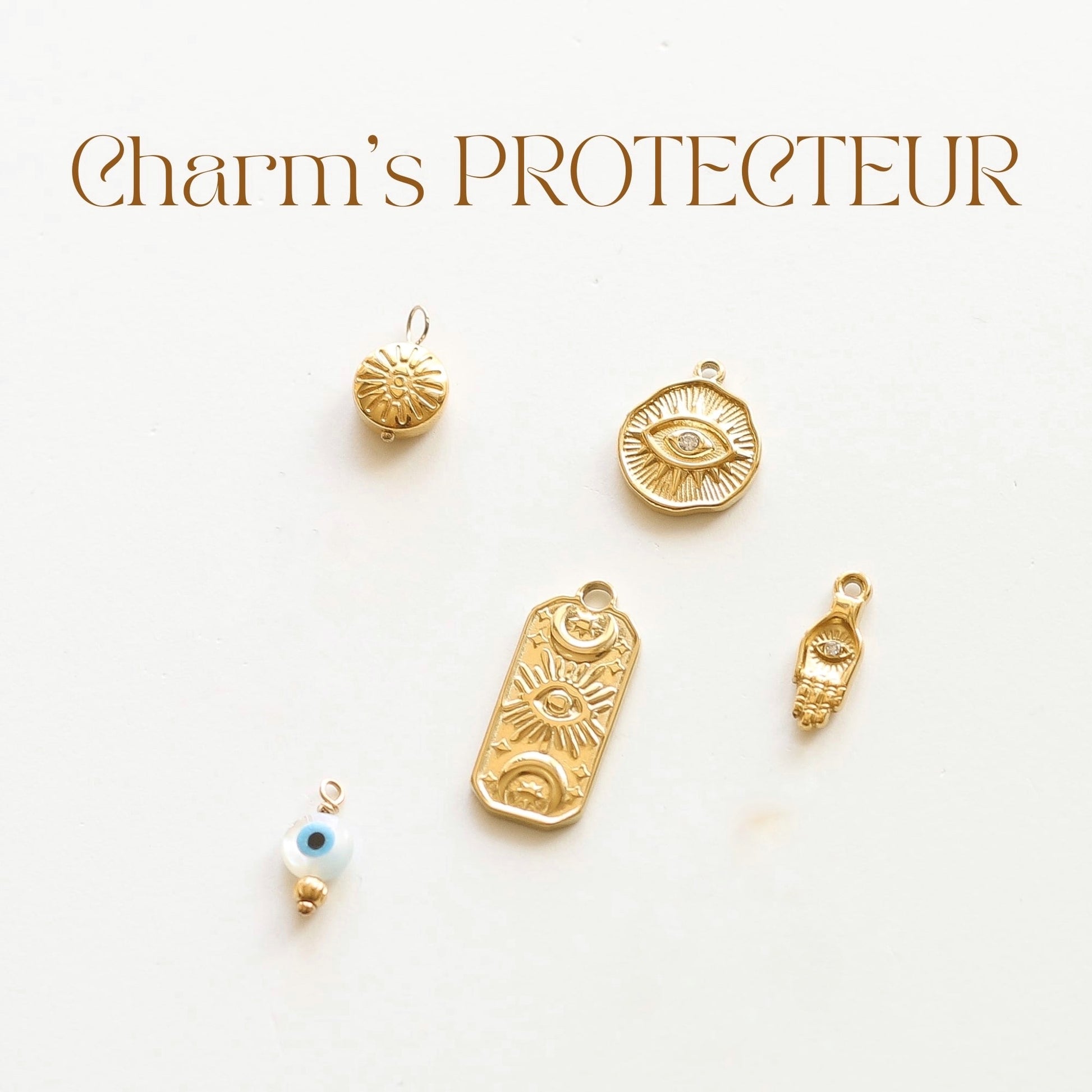 Coffret Boucles d'oreilles 3en1 interchangeables (Choisir 1 type d'anneaux et 3 pampilles)