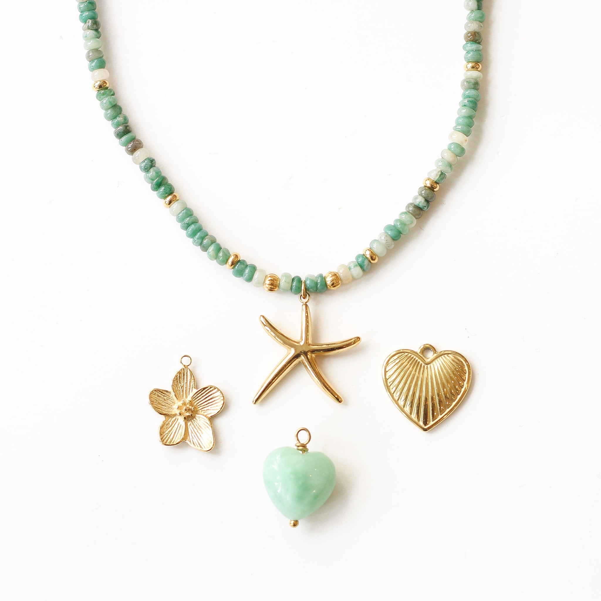 Aventurine Beaded Necklace