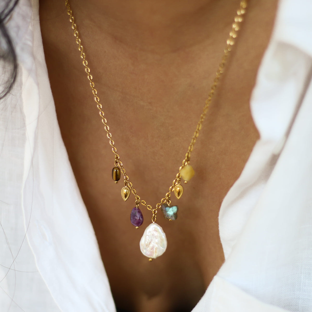 Collier Talisman Gaïa