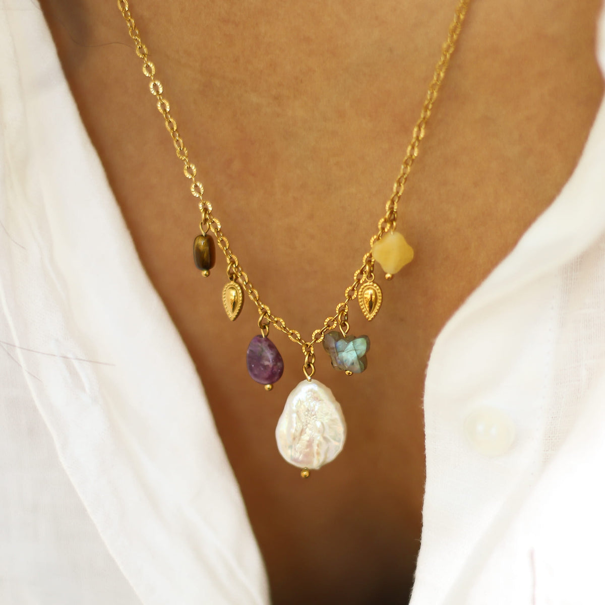 Collier Talisman Gaïa