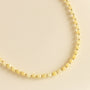 Collier Billie en Calcédoine jaune fait en France à Paris