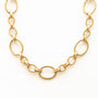 Collier chaîne Anneau, bijou femme pierres naturelles Mahny.