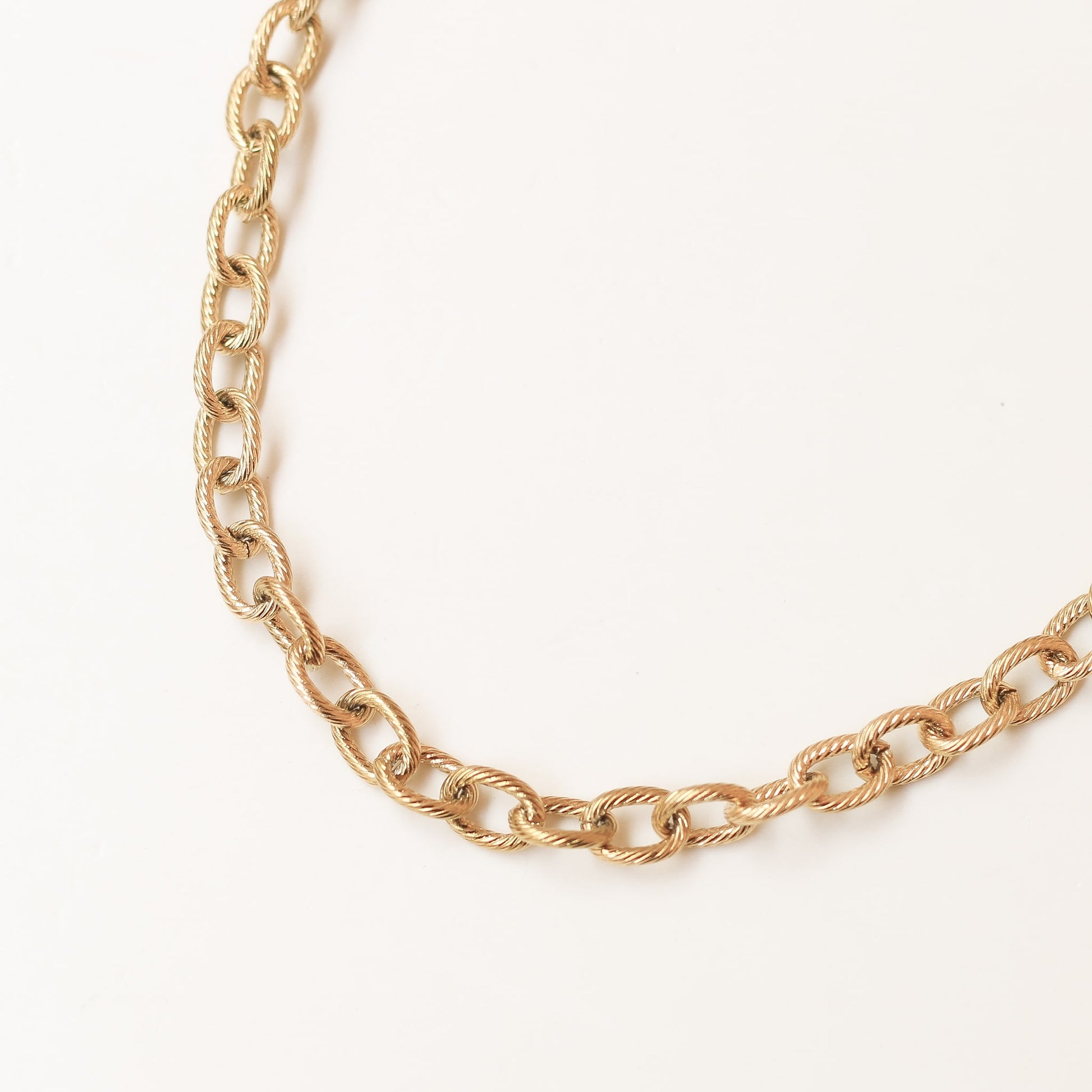 5. Créer ton collier Personnalisé - Chaîne Cordage épaisse - Mahny Jewelry