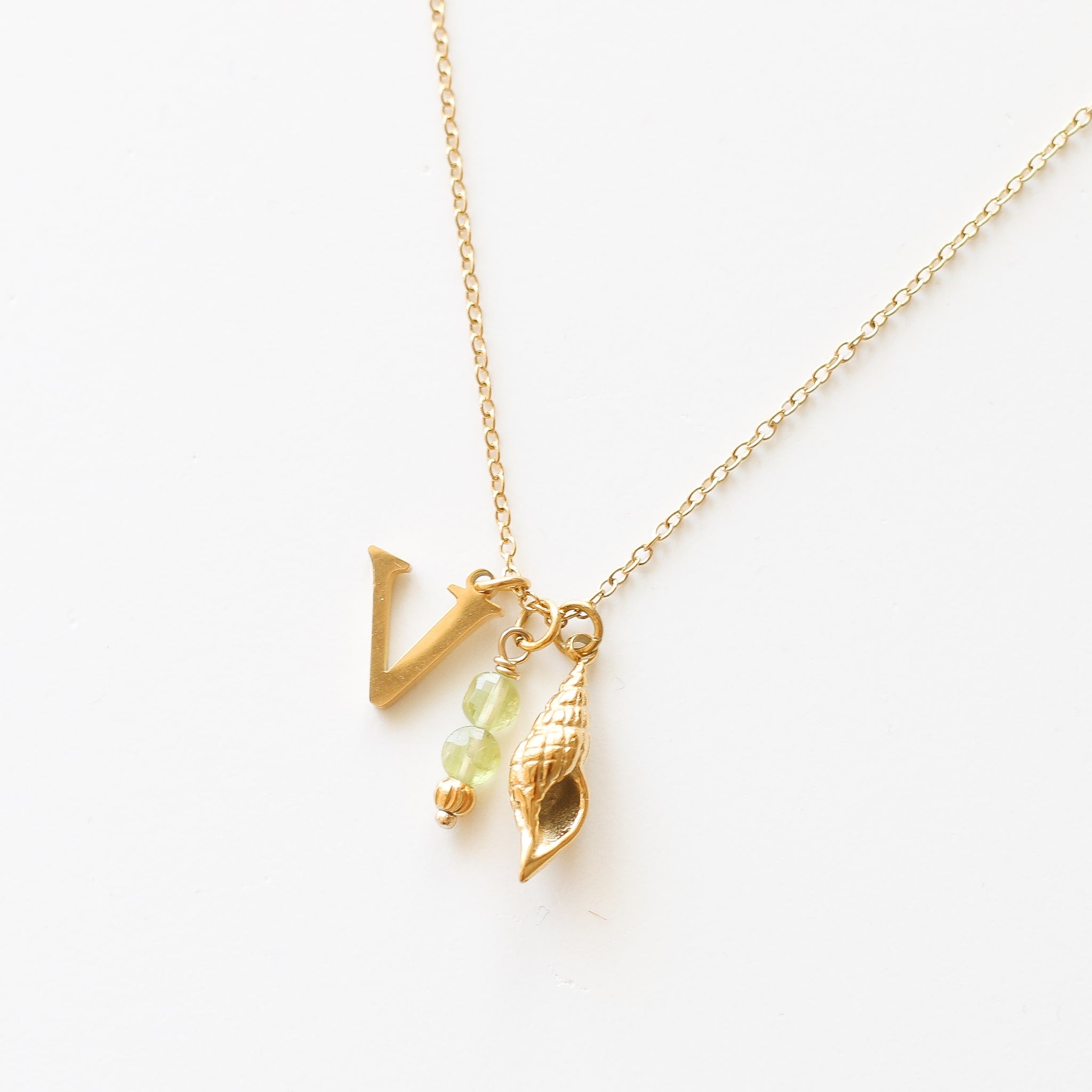 Pendentif Charm's Lettre grande - Mahny Jewelry