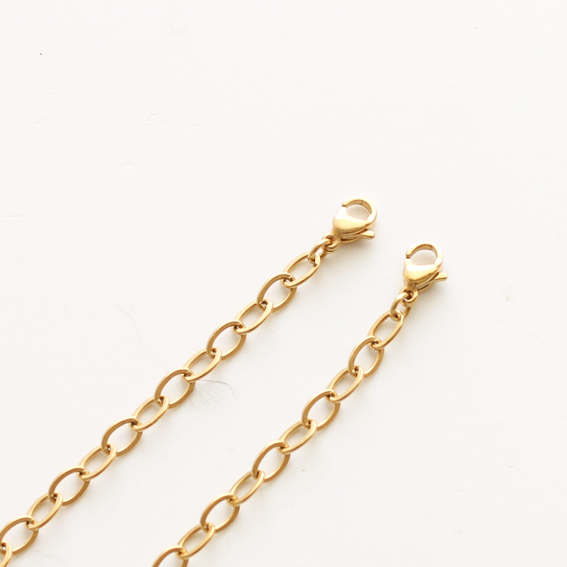 Collier chaîne ovale modulable