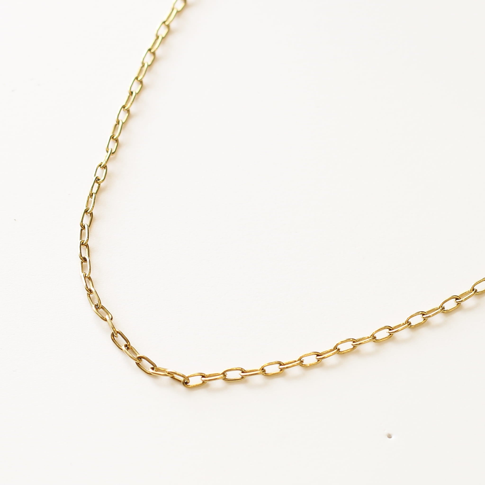 Collier chaîne trombone modulable