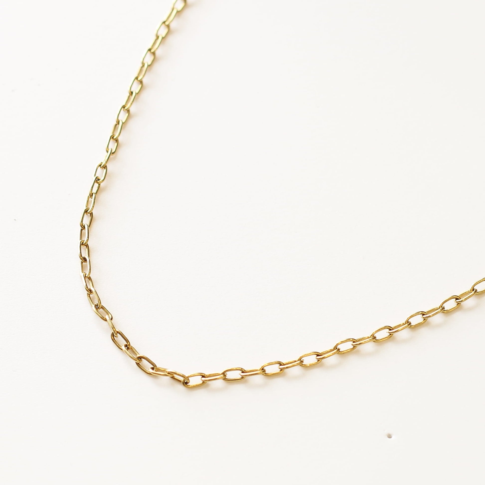 Collier chaîne trombone modulable