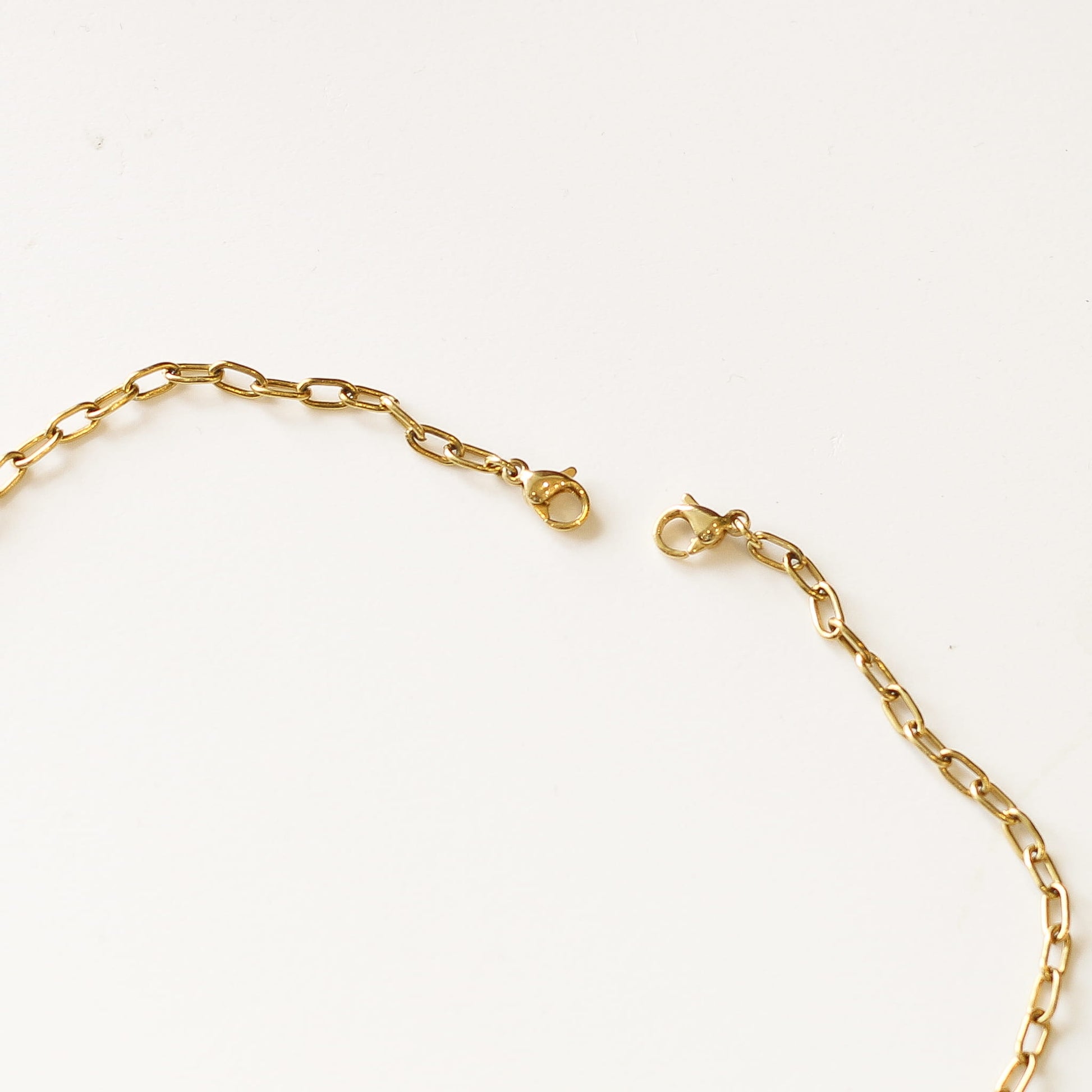 Collier chaîne trombone modulable