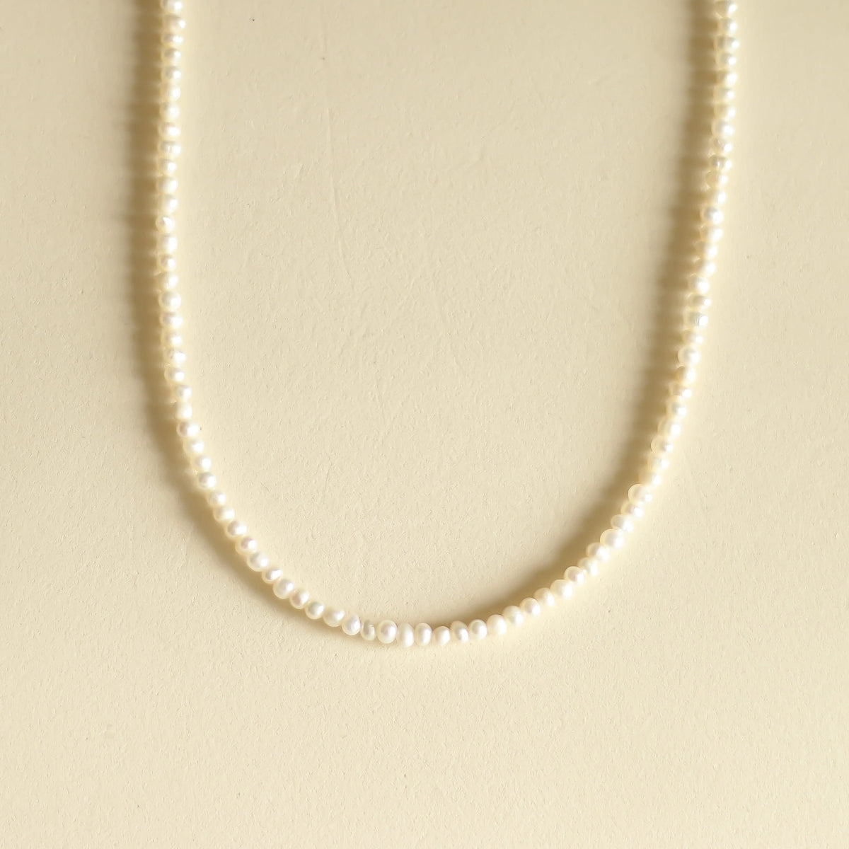 Collier Perle d'eau douce mini ronde