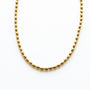Collier Hématite dorée, Mahny bijoux pierre fine.