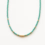 Collier en howlite, bijou femme.