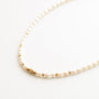 Collier en perle d'eau douce, pierre naturelle.