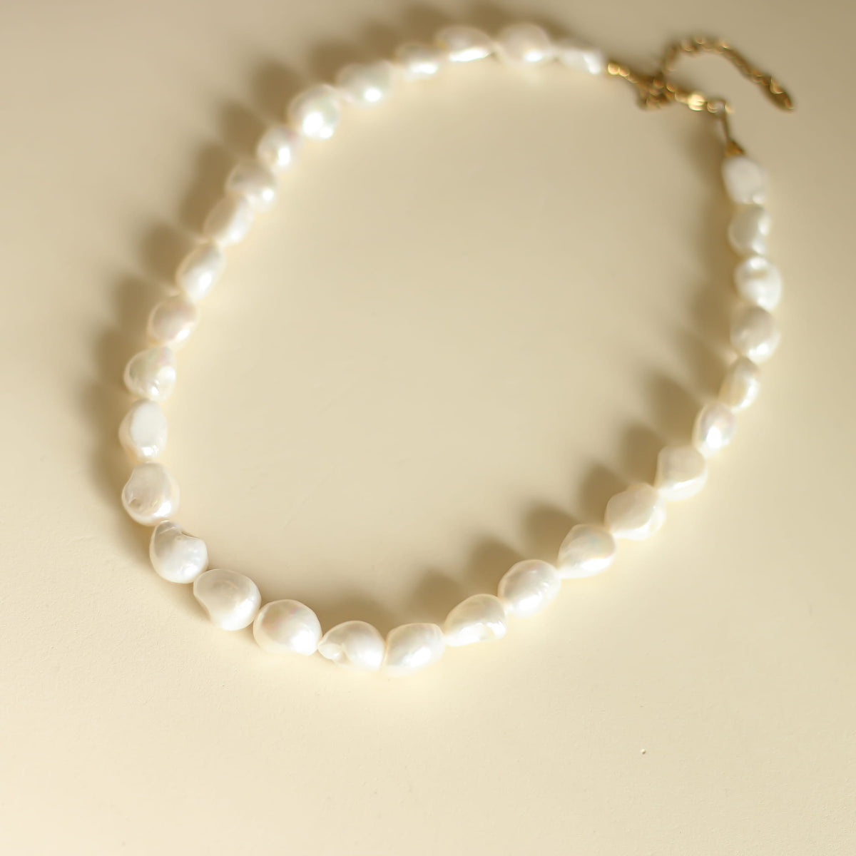 Collier Perles d'eau douce baroque chunky