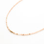 Collier en pierre de soleil, création faite main.