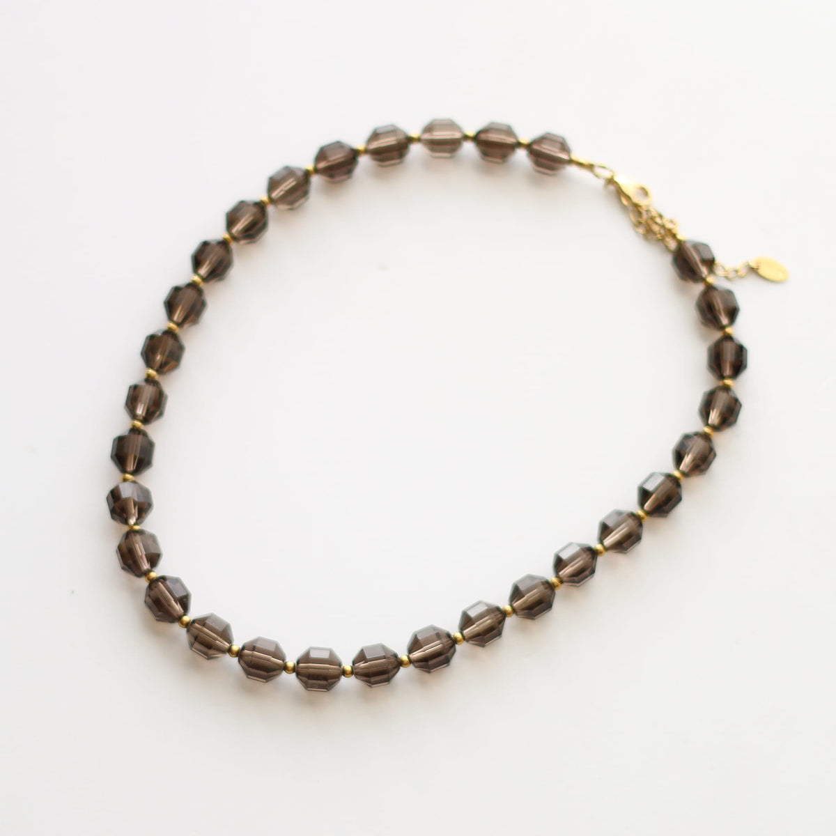 Collier Quartz Fumé