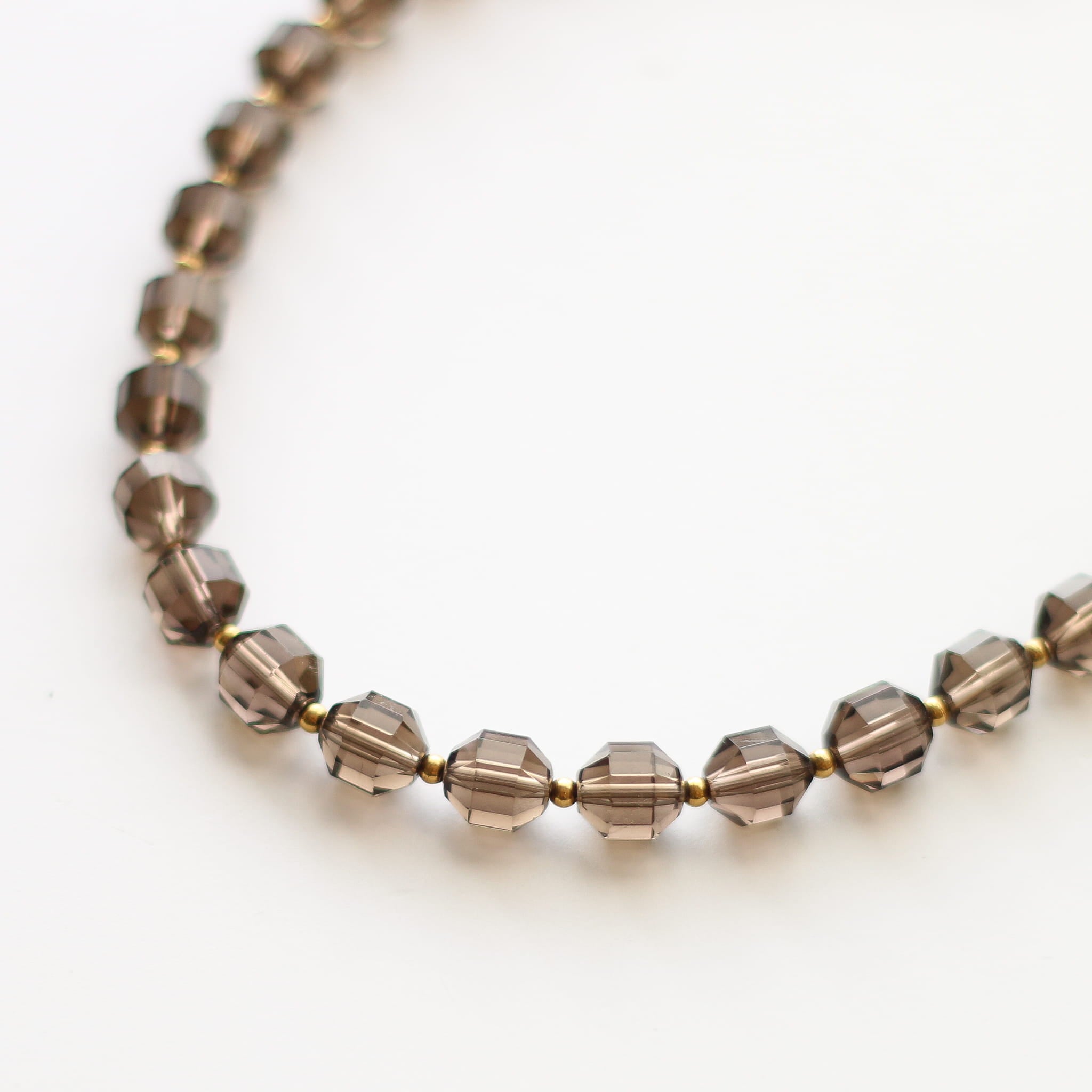 Collier Quartz Fumé