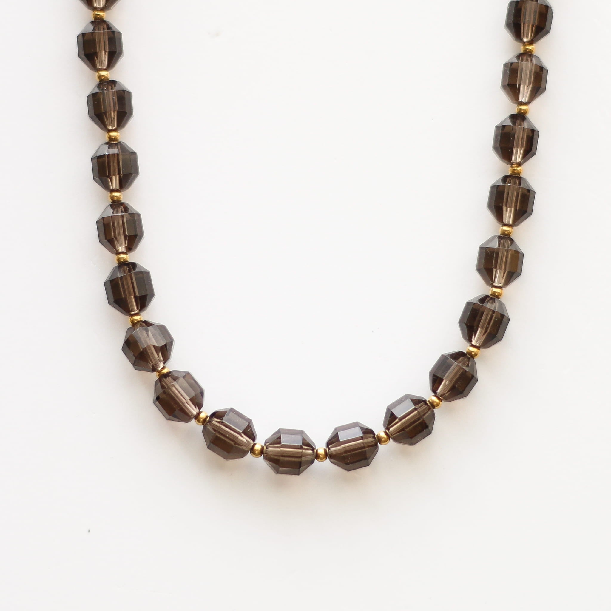 Collier Quartz Fumé