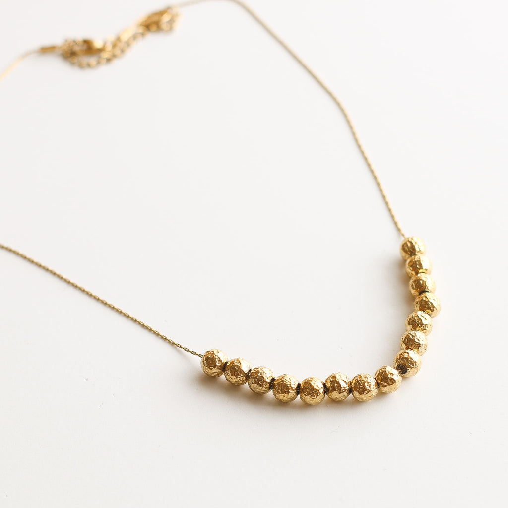 collier perle dorée femme cadeau