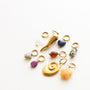 Gri-gris pour collier modulable, détail des pierres, bijou femme pierres naturelles Mahny.