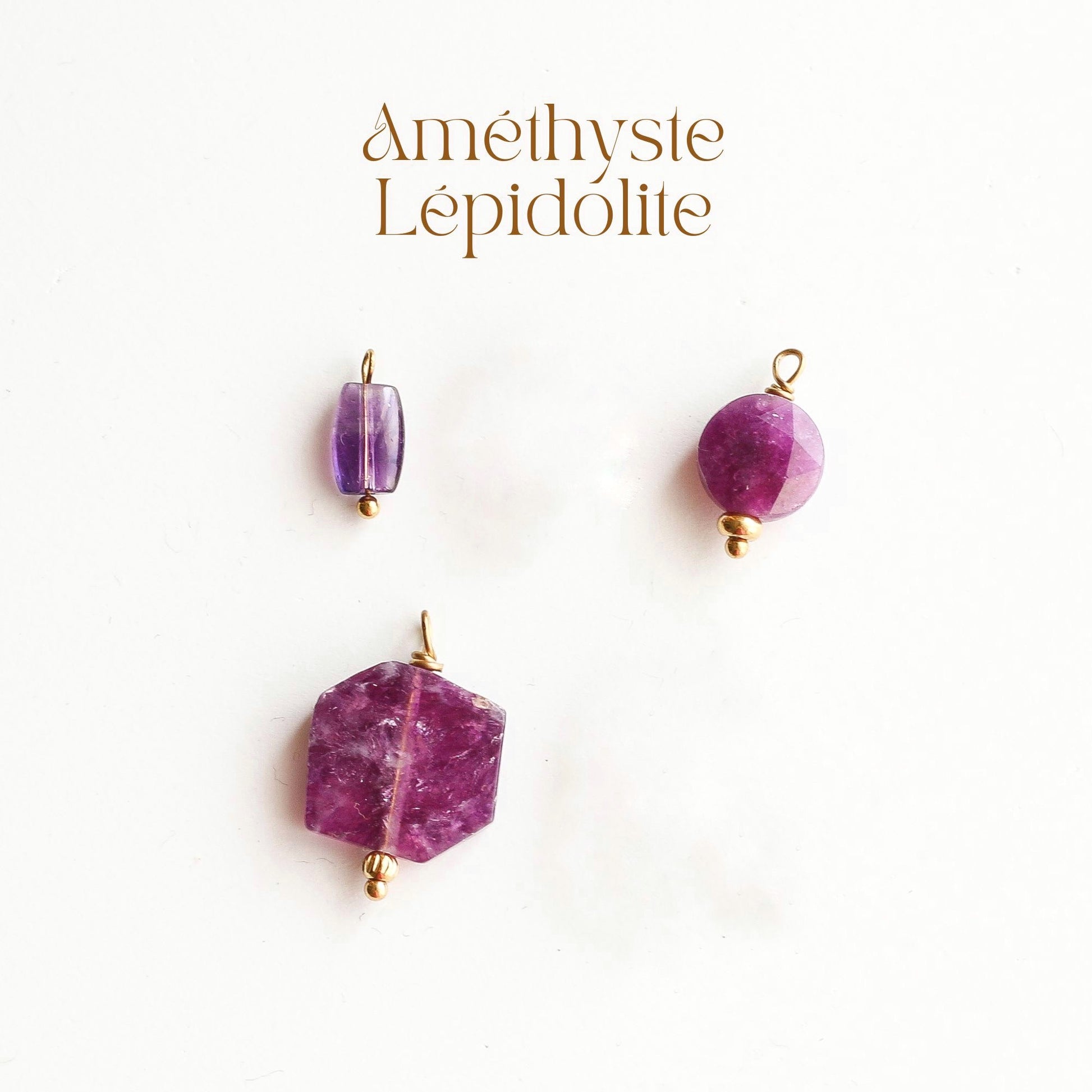 Coffret Boucles d'oreilles 3en1 interchangeables (Choisir 1 type d'anneaux et 3 pampilles)