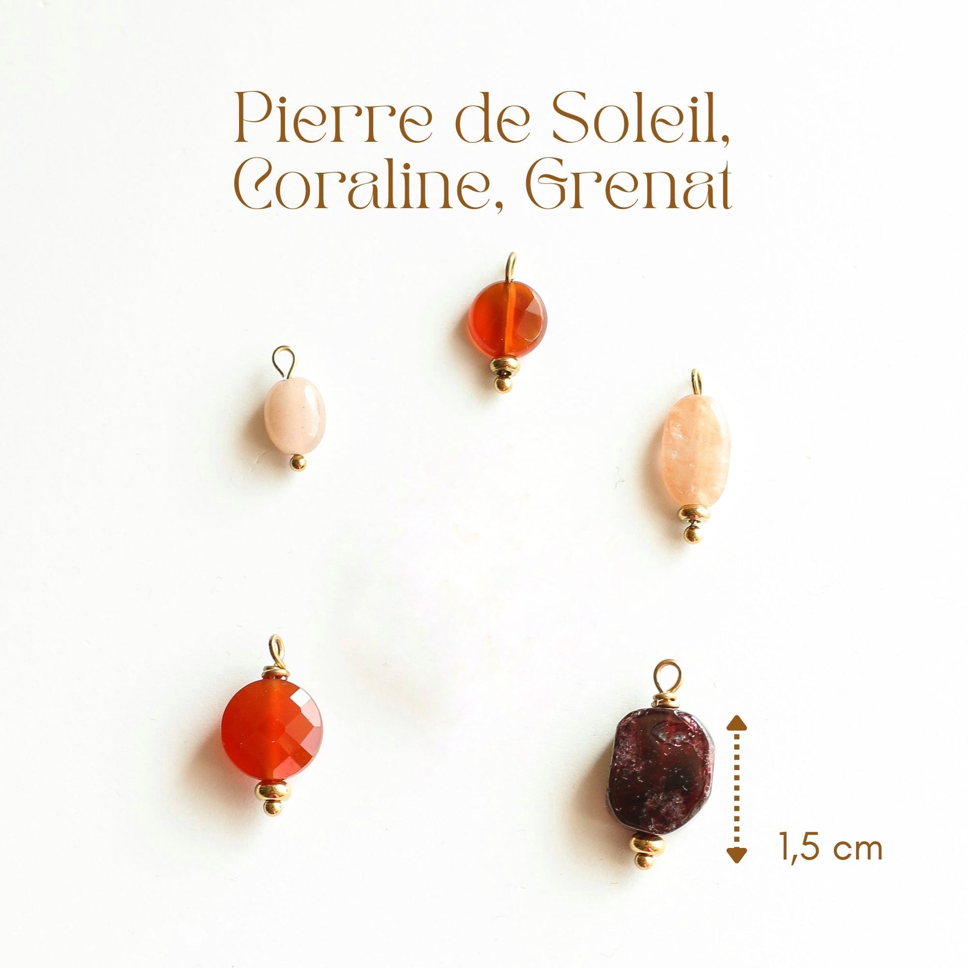 Coffret Boucles d'oreilles 3en1 interchangeables (Choisir 1 type d'anneaux et 3 pampilles)