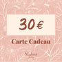 Carte Cadeau 30€ - Mahny Jewelry