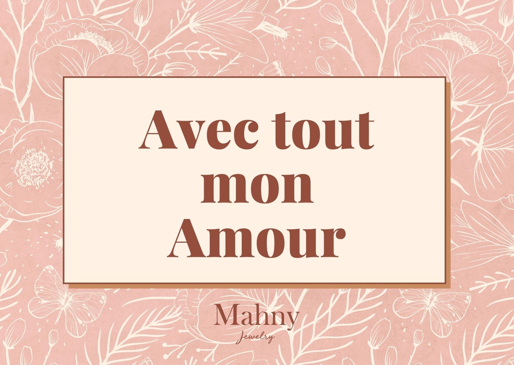 Carte Cadeau 100€ - Mahny Jewelry