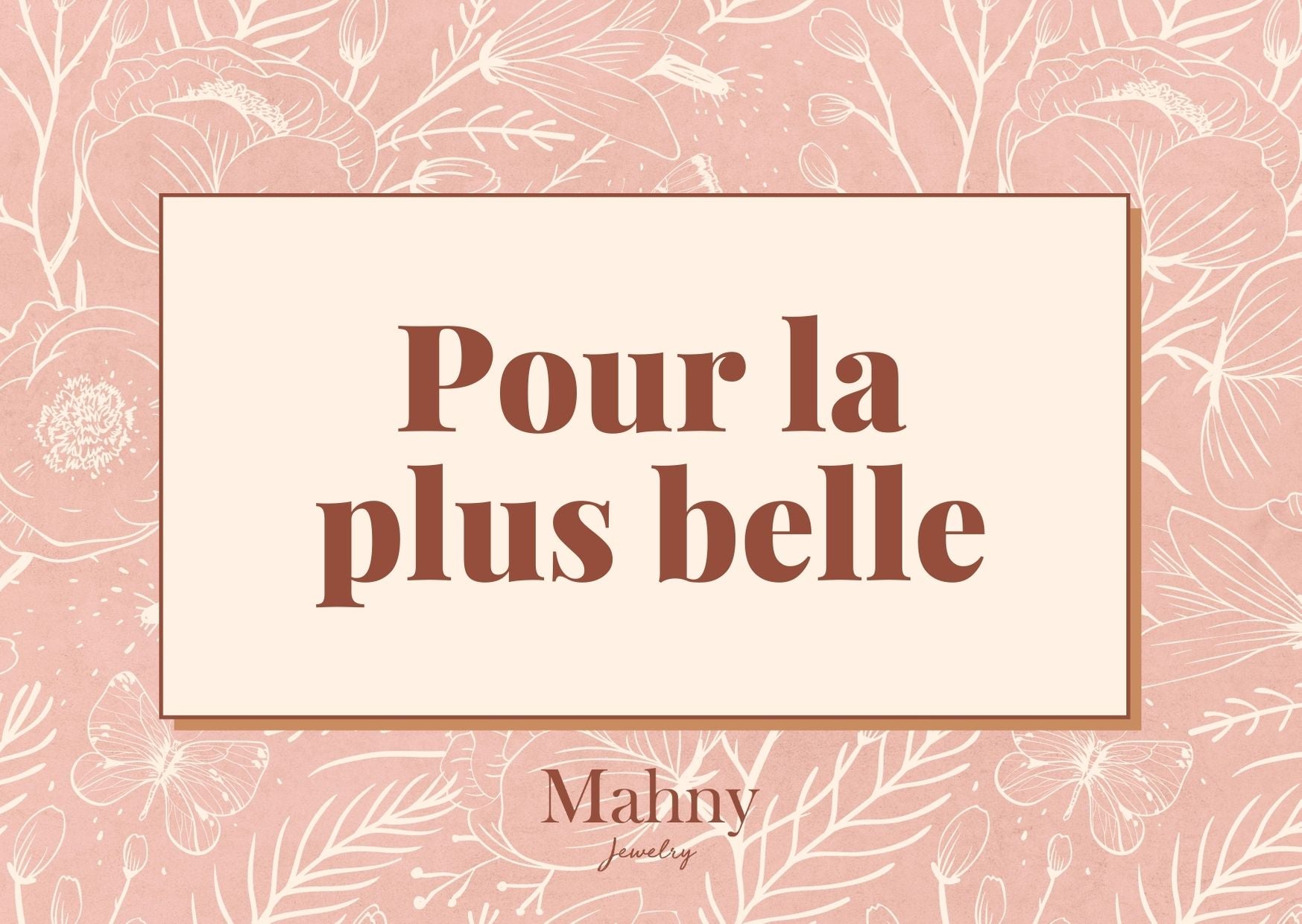 Carte Cadeau 100€ - Mahny Jewelry