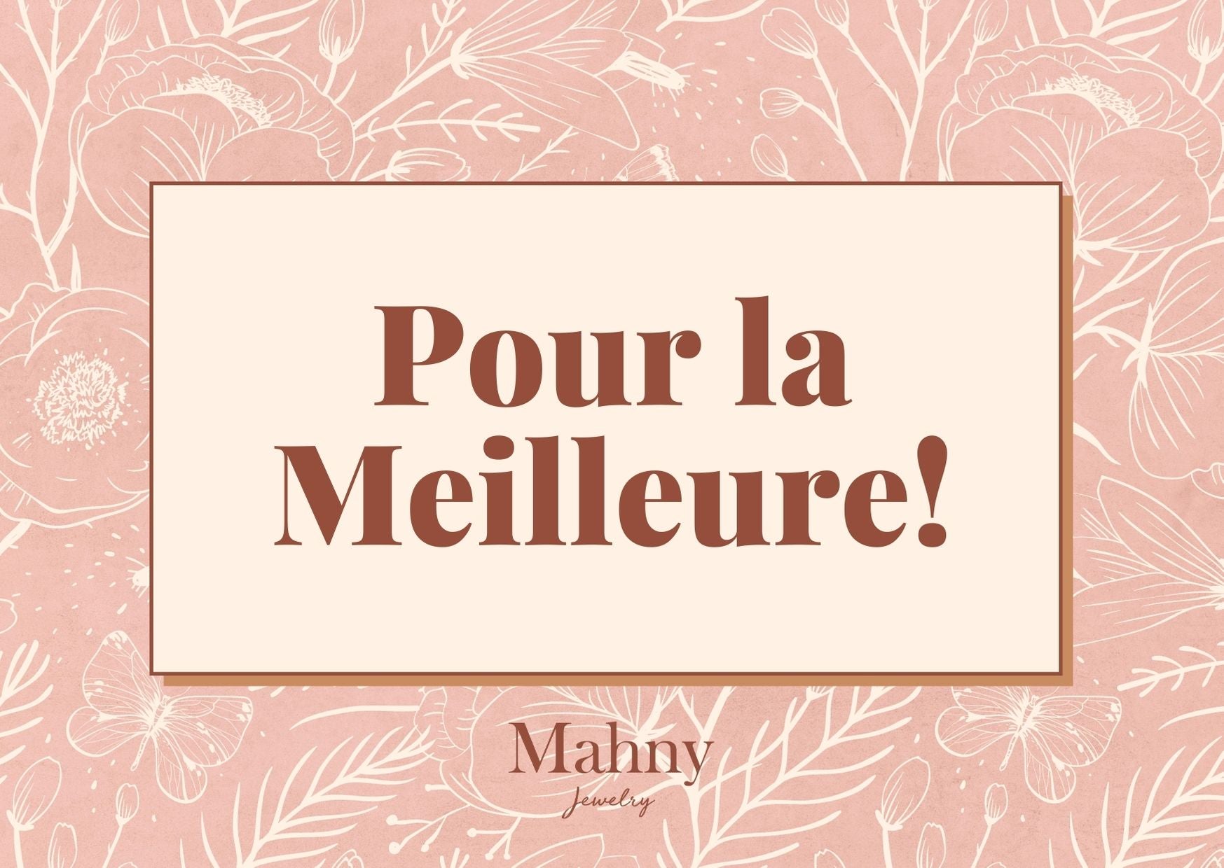 Carte Cadeau 30€ - Mahny Jewelry