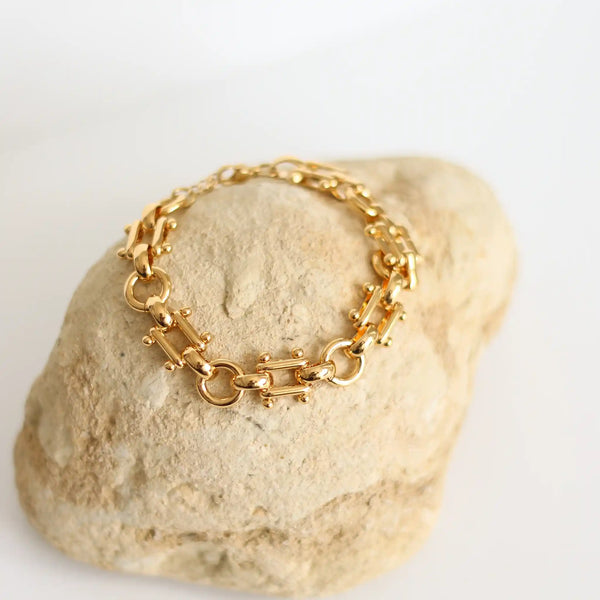 bracelet amazone laiton doré bijoux